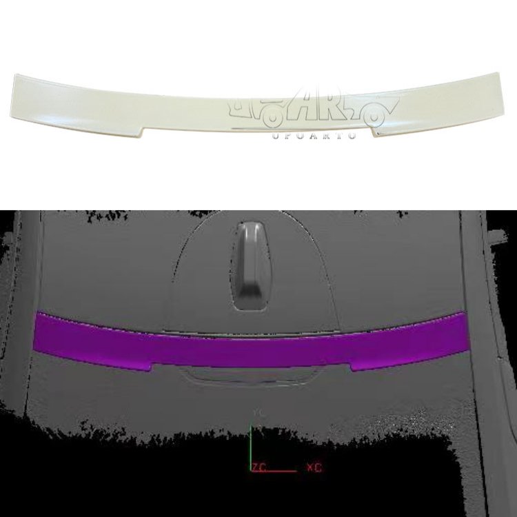 AR-BMW-0244-2024+ BMW 5 Series G60 G68 Roof Spoiler - Image 2