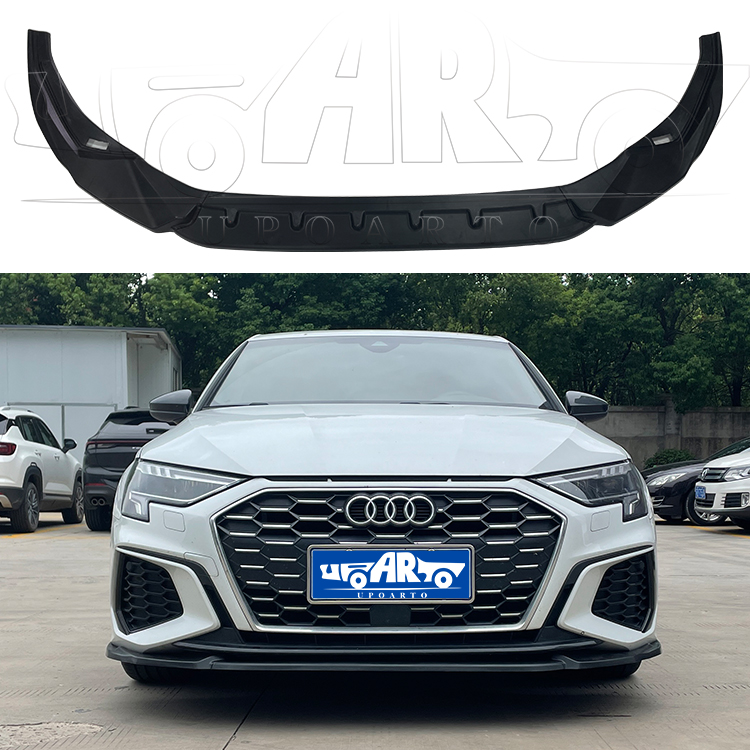 AR-AUDI-041-2021 Hatchback/Sedan AUDI A3 Front Lip(3 Parts) - Image 2