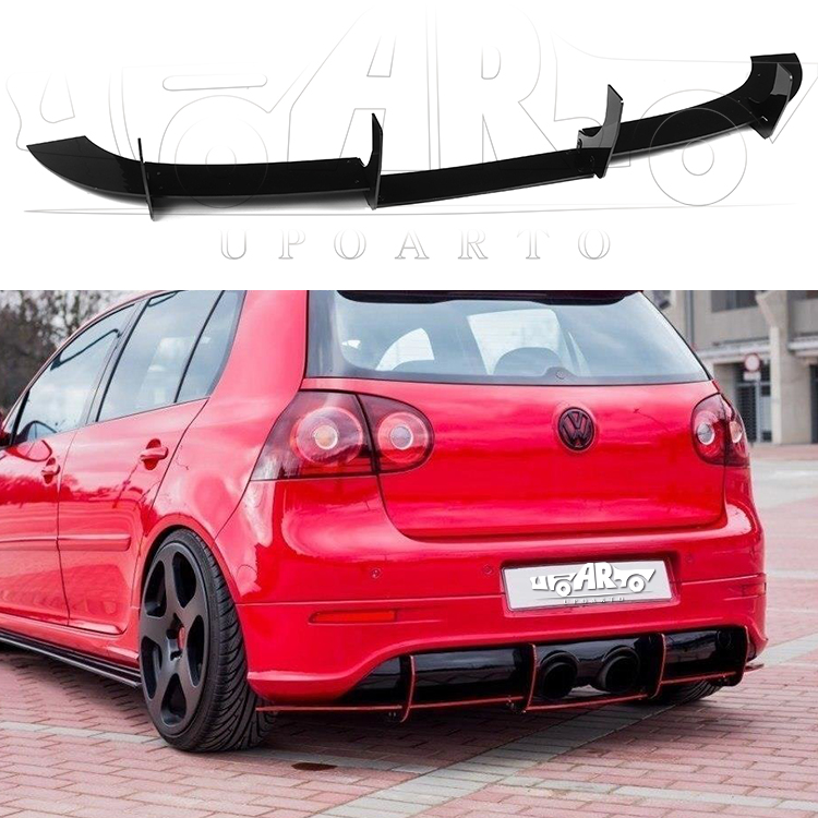 AR-VW-0161-2005-2009 Golf 5 R32 Rear Blade Diffuser - Image 2