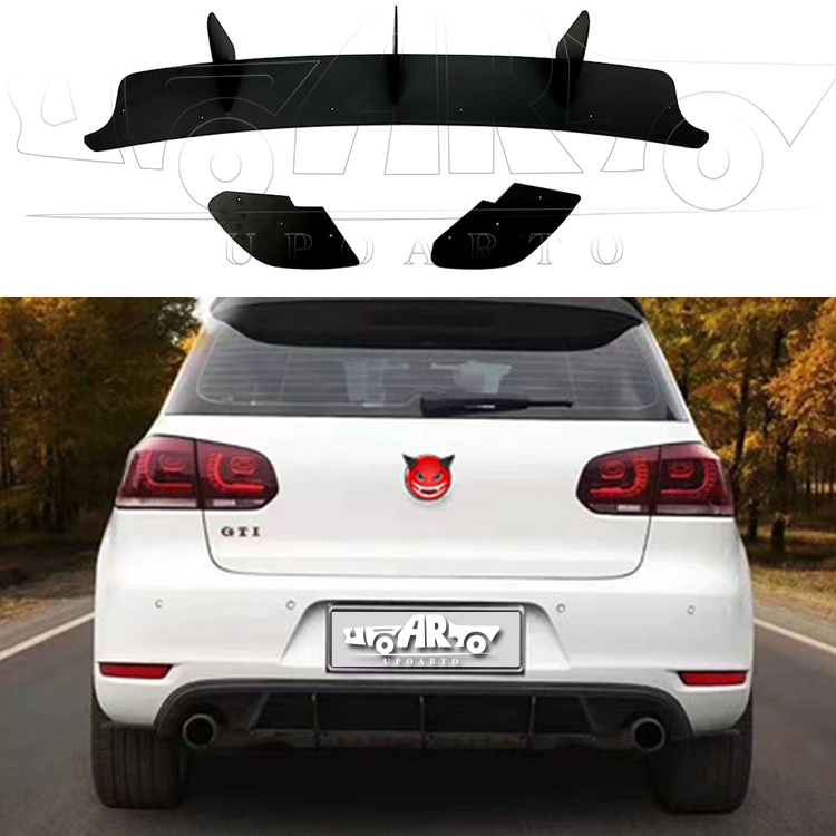 AR-VW-095-Golf 6 GTI Rear Blade Diffuser - Image 2