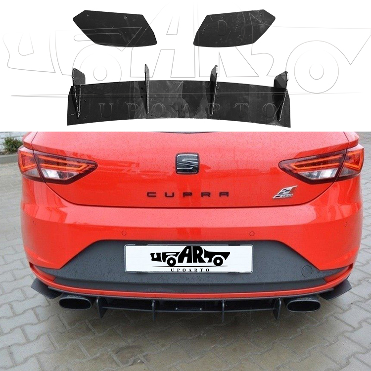 AR-SEAT-006-2012-2016 Seat Leon III Cupra Rear Blade Diffuser - Image 2