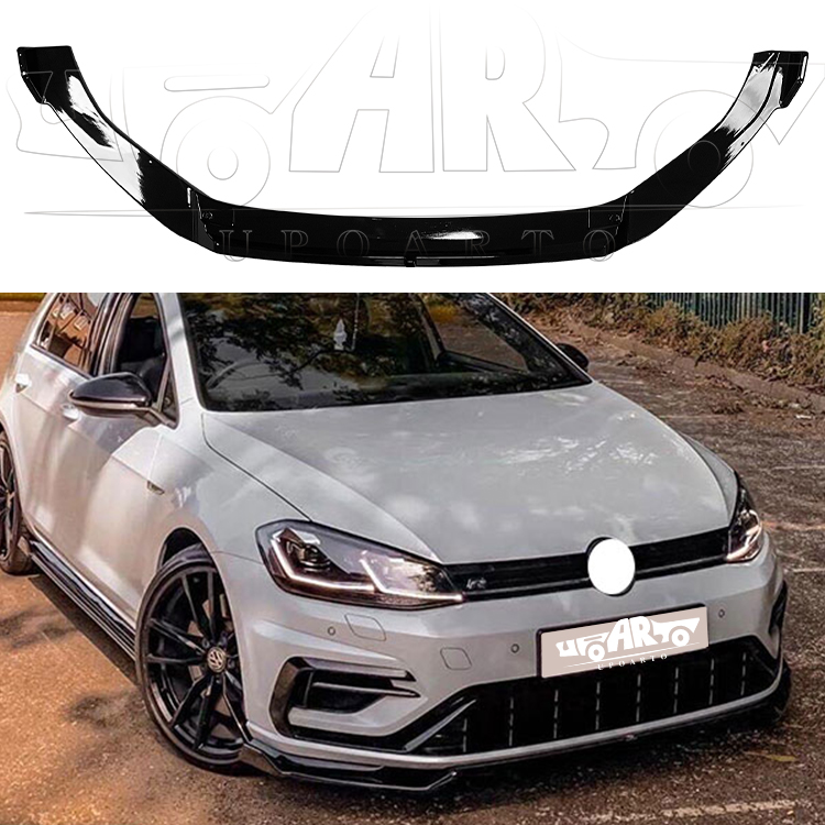 2012-2017 Golf 7 Max Type Front Lip(1 Parts) 2017-2020 Golf 7,5 R/R-line/GTI  Golf 7 - Image 2