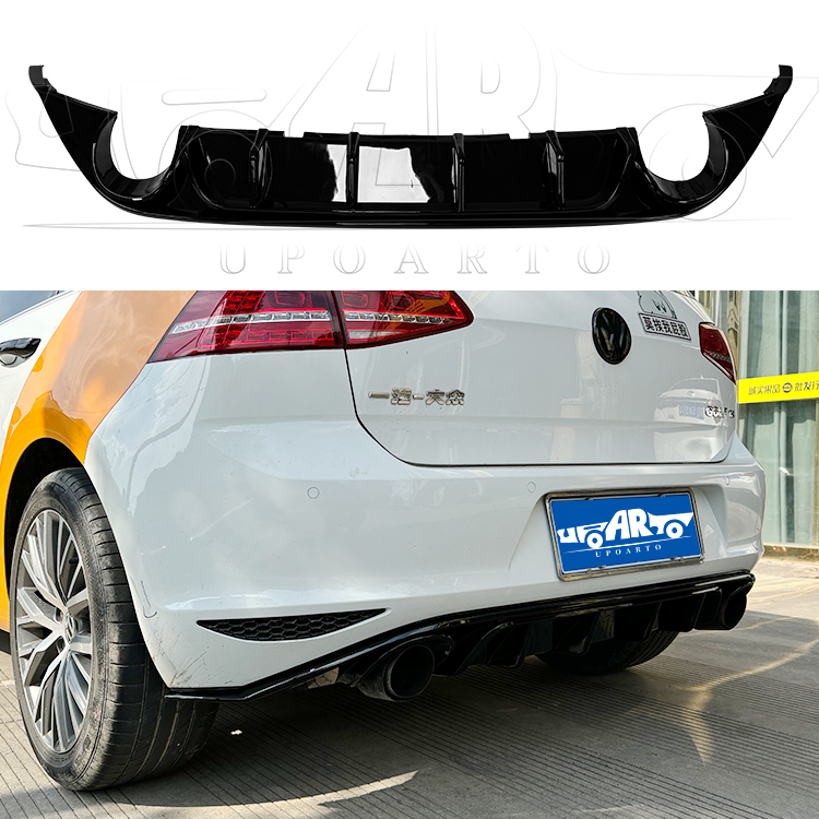 Golf 7 TCR Style Rear Lip - Image 2