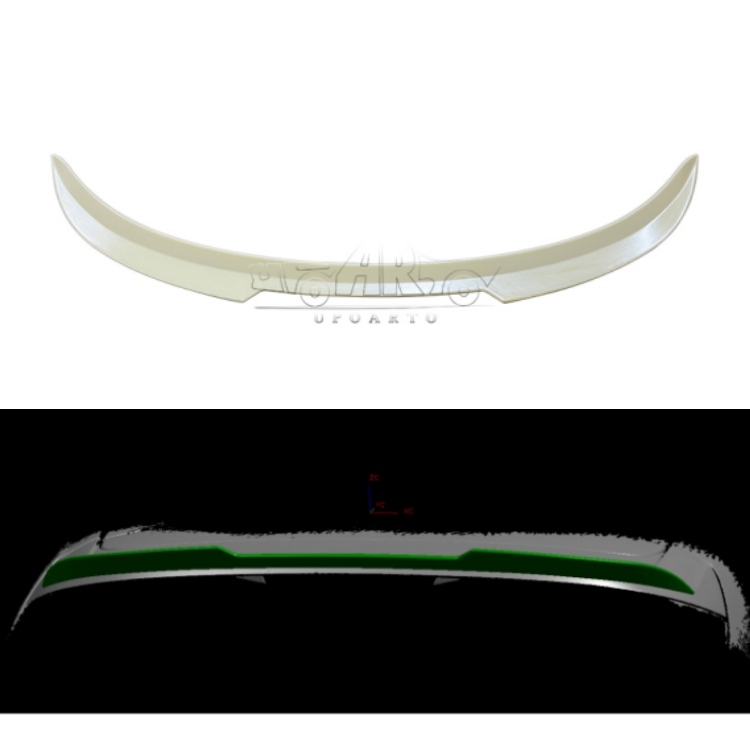 2017+ Ford Fiesta Hatchback Standard Car Rear Spoiler - Image 2