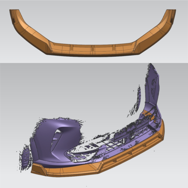 2020-2024 Cupra Formentor Pre- Facelift 4 Pieces Front Lip - Image 2