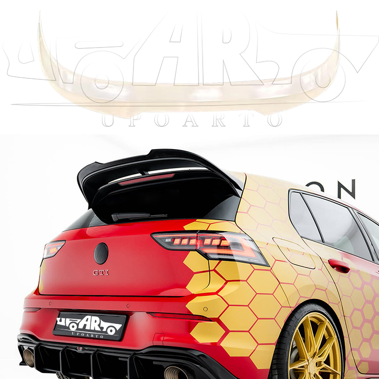 Golf 8 R/GTI Clubsport Adding Type Rear Spoiler - Image 2