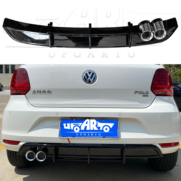 2014-2018 Polo Rear Lip?With 2 Exhaust Pipes?